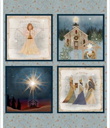 O' Holy Night 36In Panel #64A