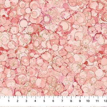 Midas Touch Rose Bubble Texture 23