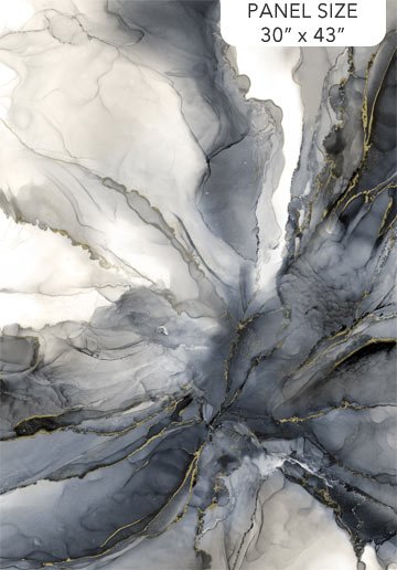 Midas Touch Black/Grey Panel 30x43