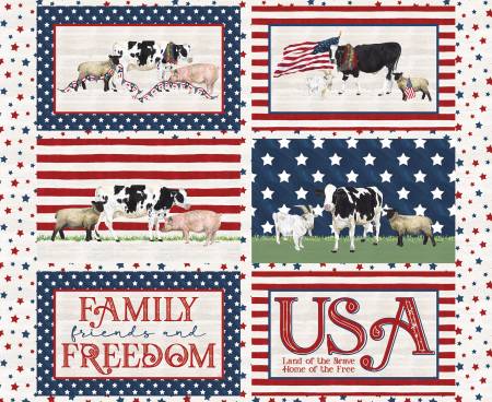 Monthly Placemats - July 36 X 43in Panel