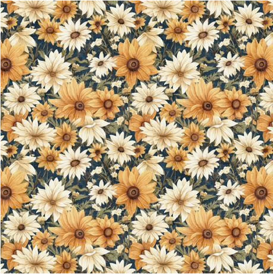 QUEEN BEE - Packed Floral Midnight